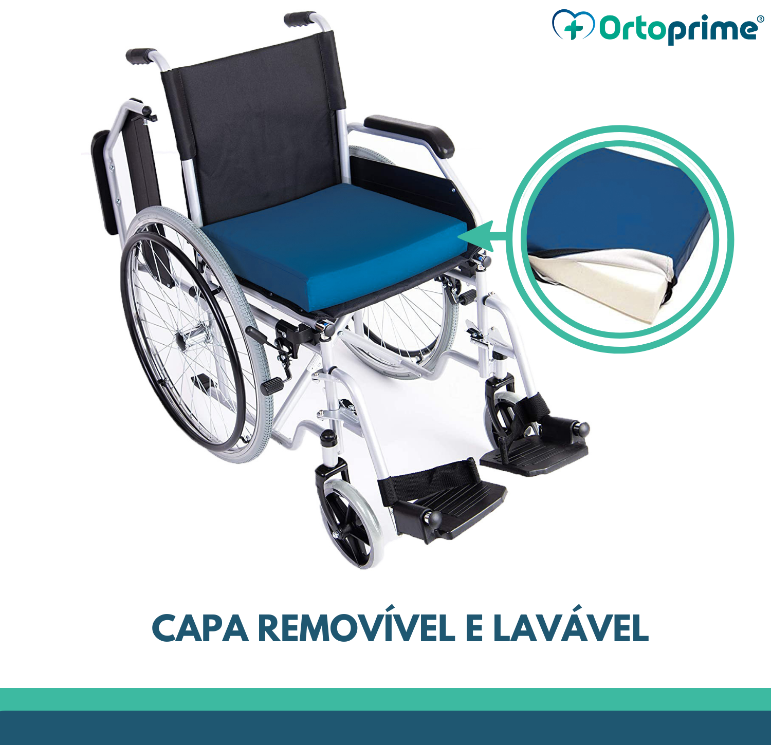 Almofada Anti-Escaras Espuma de Memória 50kg/m3