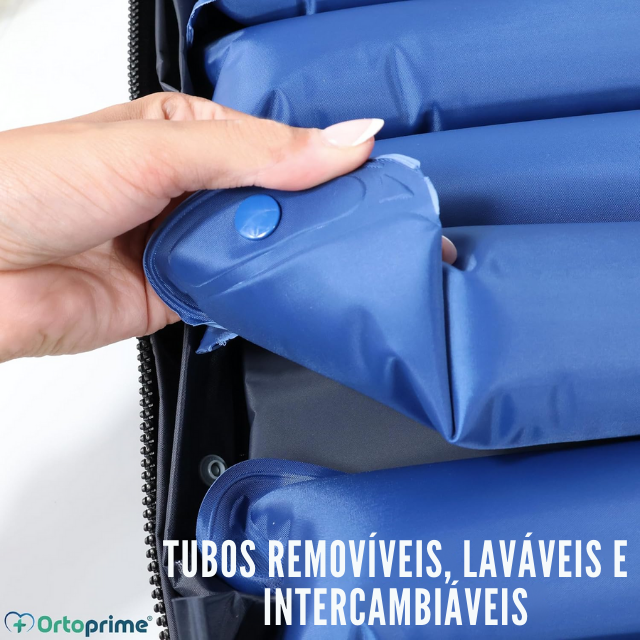 Almofada Antiescaras de Ar com Compresor | Almofada Cadeira de Rodas